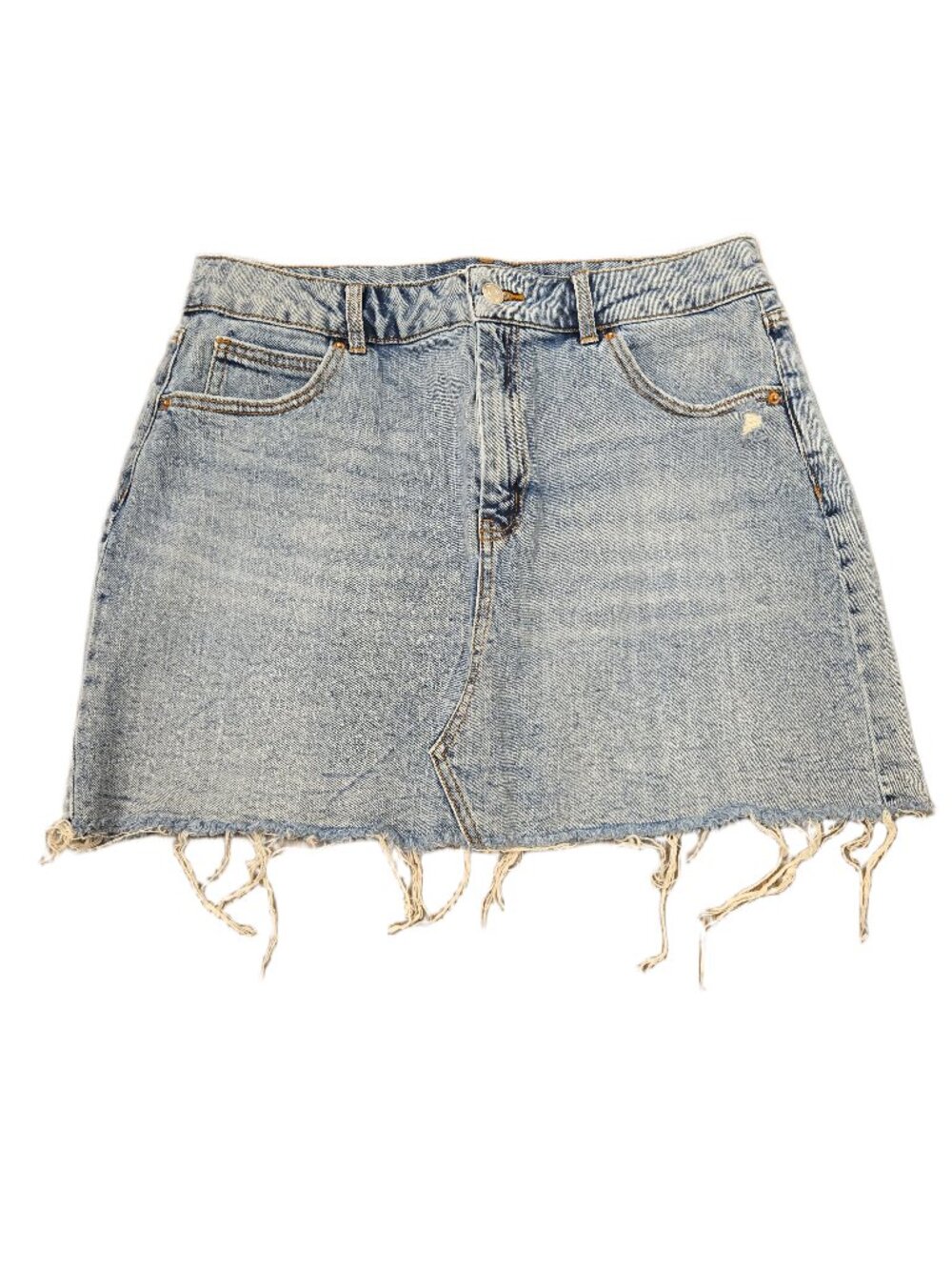 Womens Wild Fable Blue Jean Skirt Size 14 Denim Casual Summer Fashion Style